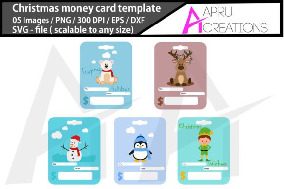 Download Christmas Money Card Svg - Card Collection