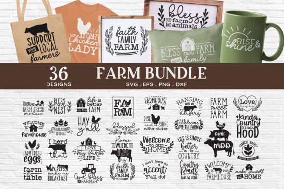 Download Farm Quotes Svg Bundle | Farmhouse Sign - Farmhouse sign Collection