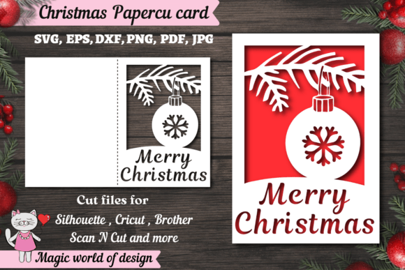 Download Christmas Card Svg, Xmas Cricut Joy Card - Card Collection