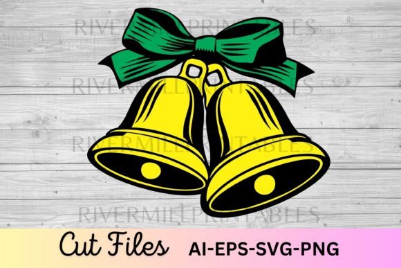 Download Christmas Bells SVG Cut File - Bells Collection