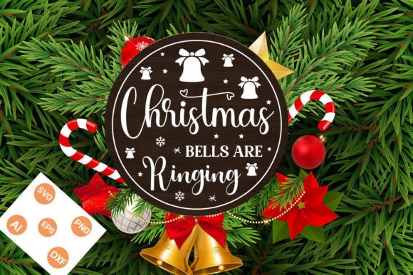 Download Christmas Bells Are Ringing Round Sign S - Bells Collection