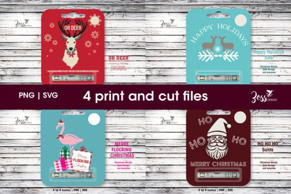 Download Christmas Lip Balm Money Card SVG - Card Collection